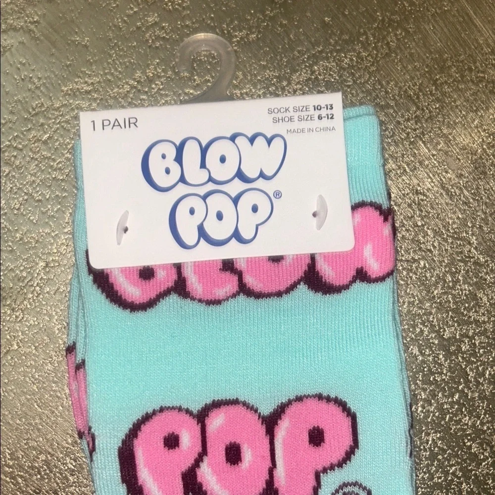Blow Pop Novelty Socks- great stocking stuffer !